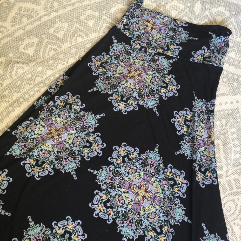 Medallions Lularoe Maxi Skirt